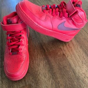 Nike Red High-Top AF 1